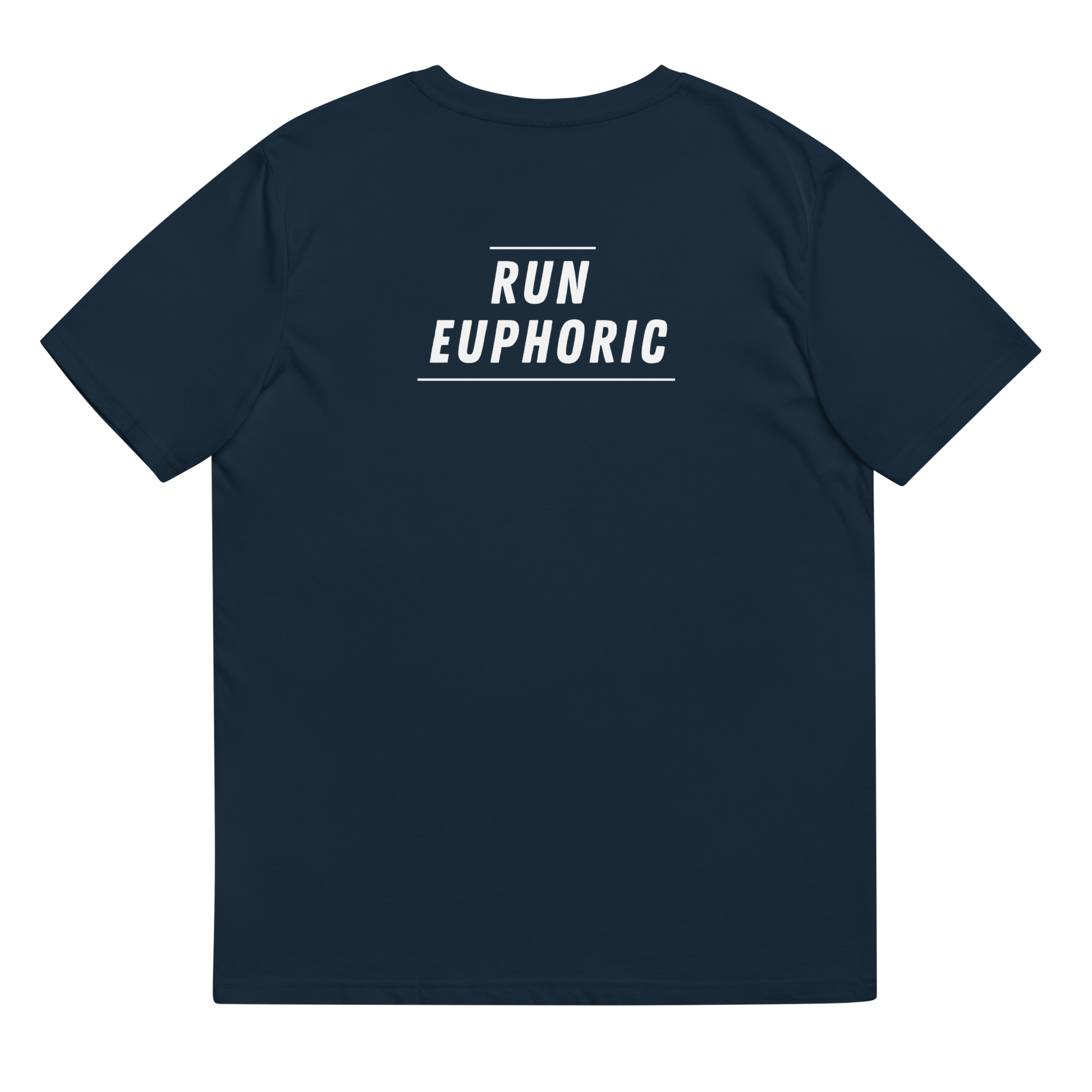 Unisex organic ribbed neck t-shirt