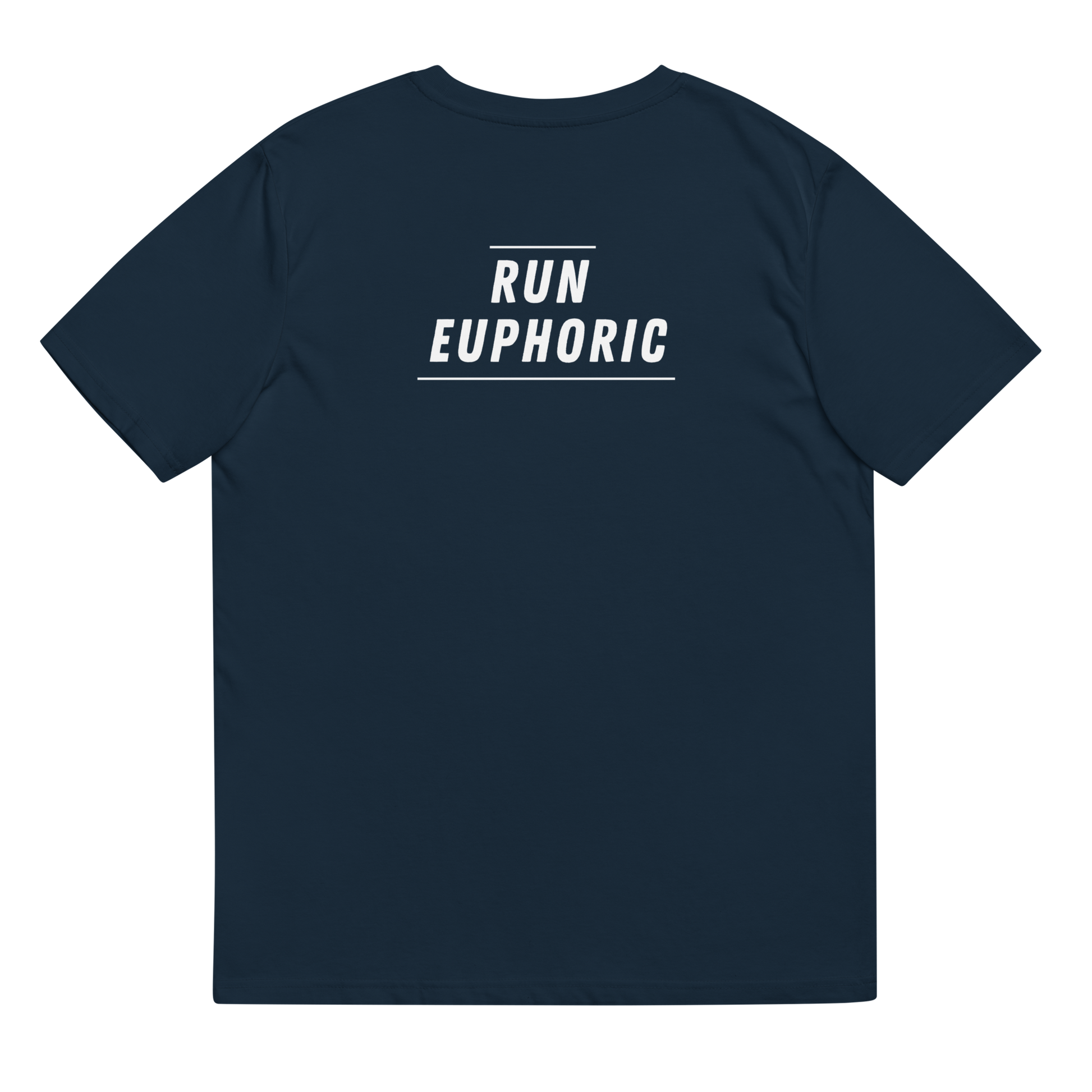 Unisex organic ribbed neck t-shirt