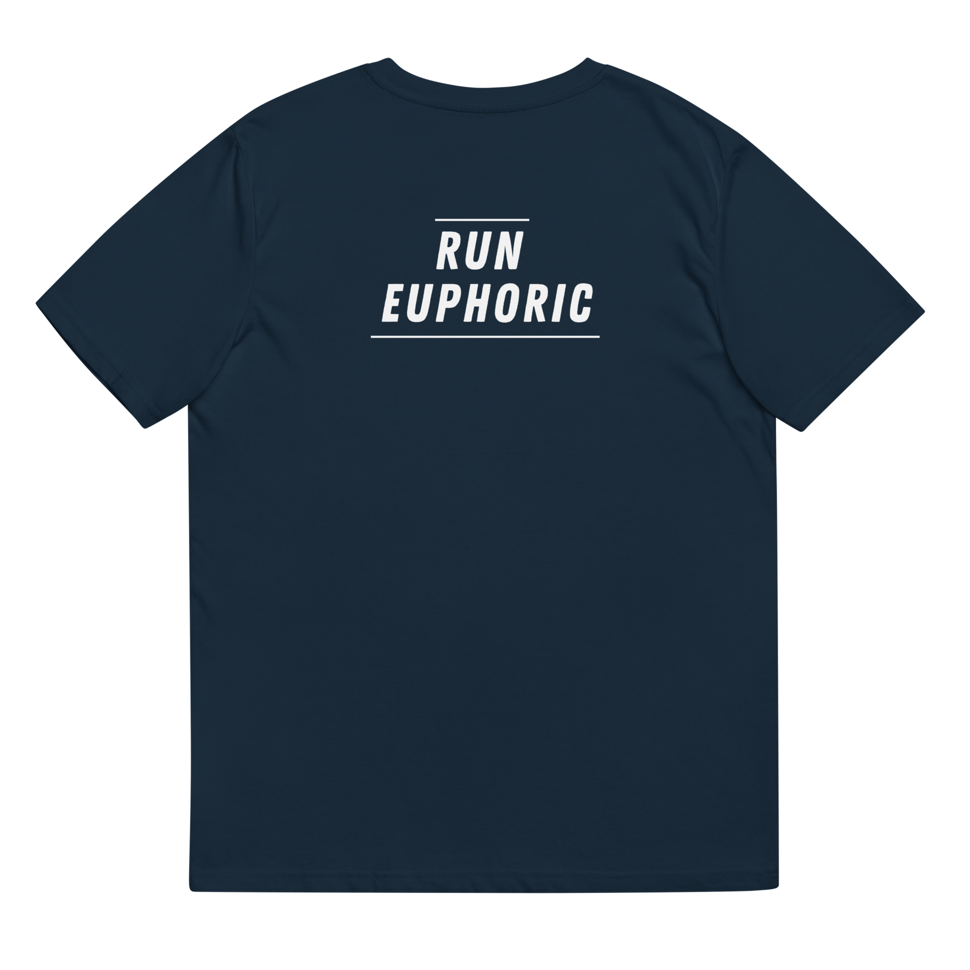 Unisex organic ribbed neck t-shirt