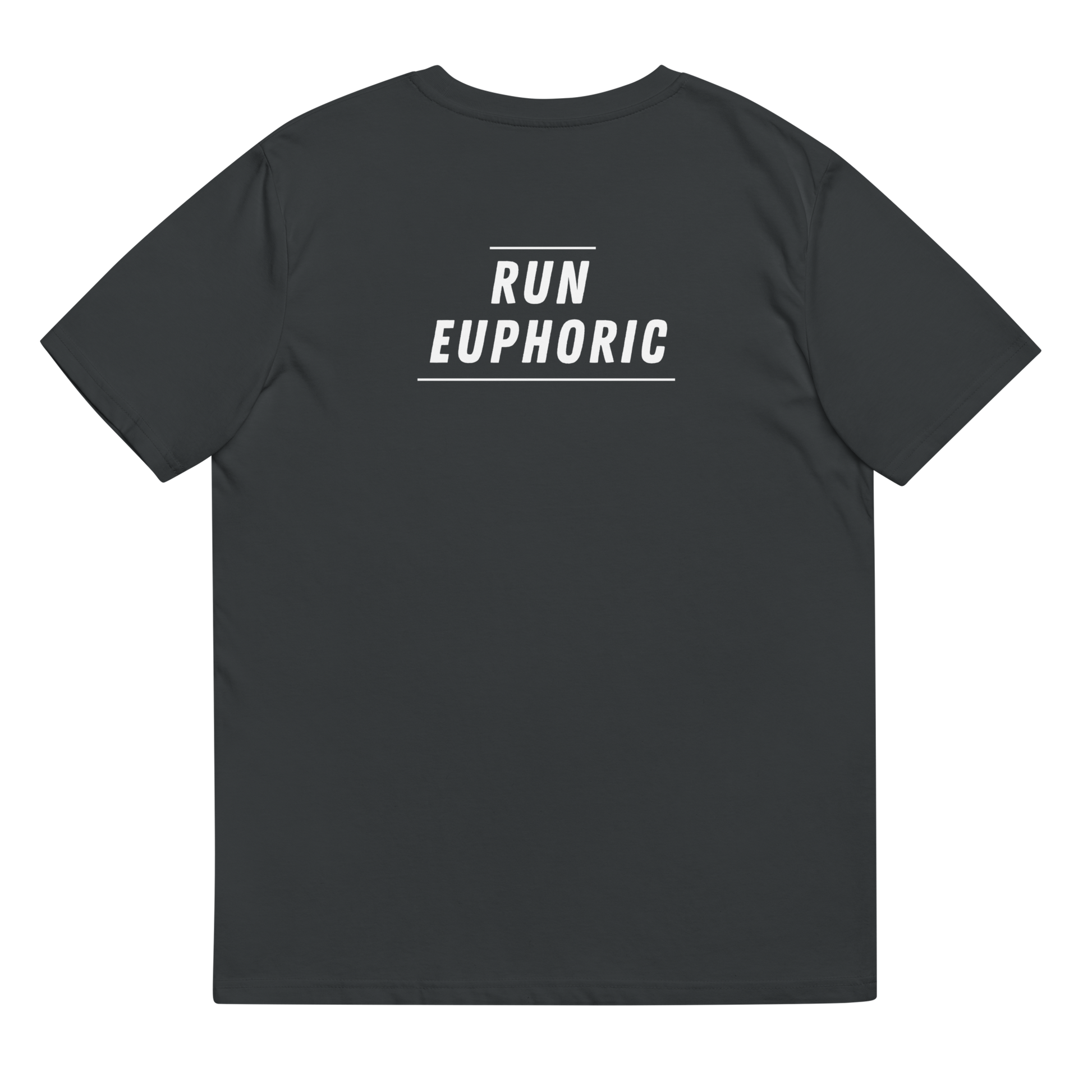 Unisex organic ribbed neck t-shirt